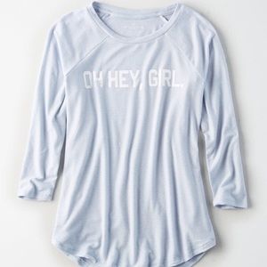 Ae Soft & Sexy plush graphic shirt